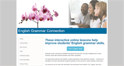 Desktop Screenshot of englishgrammarconnection.com